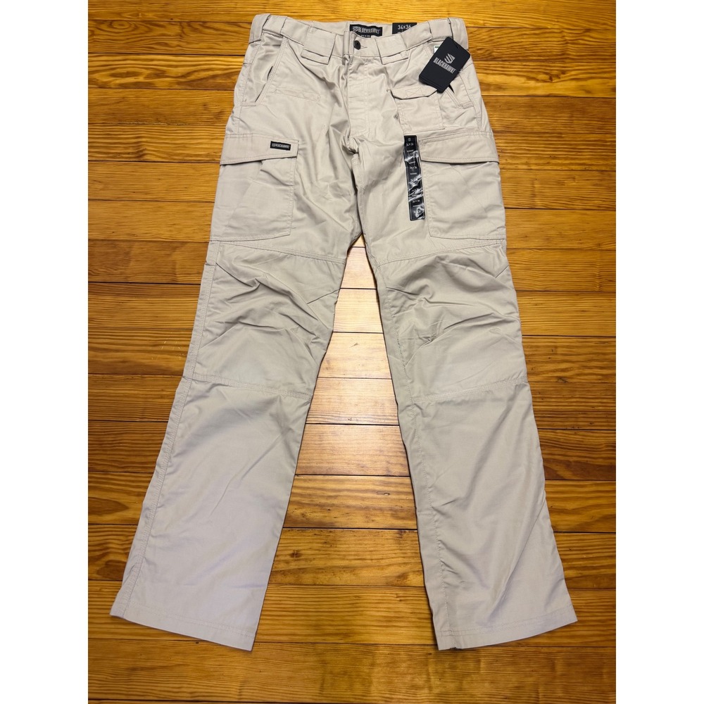 Blackhawk Pursuit Pant Cargo Mens Rip Stop TP01 Tactical Tan 34x36 Quick Dry